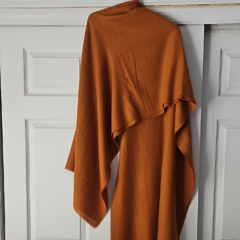 Rust Orange Shawl